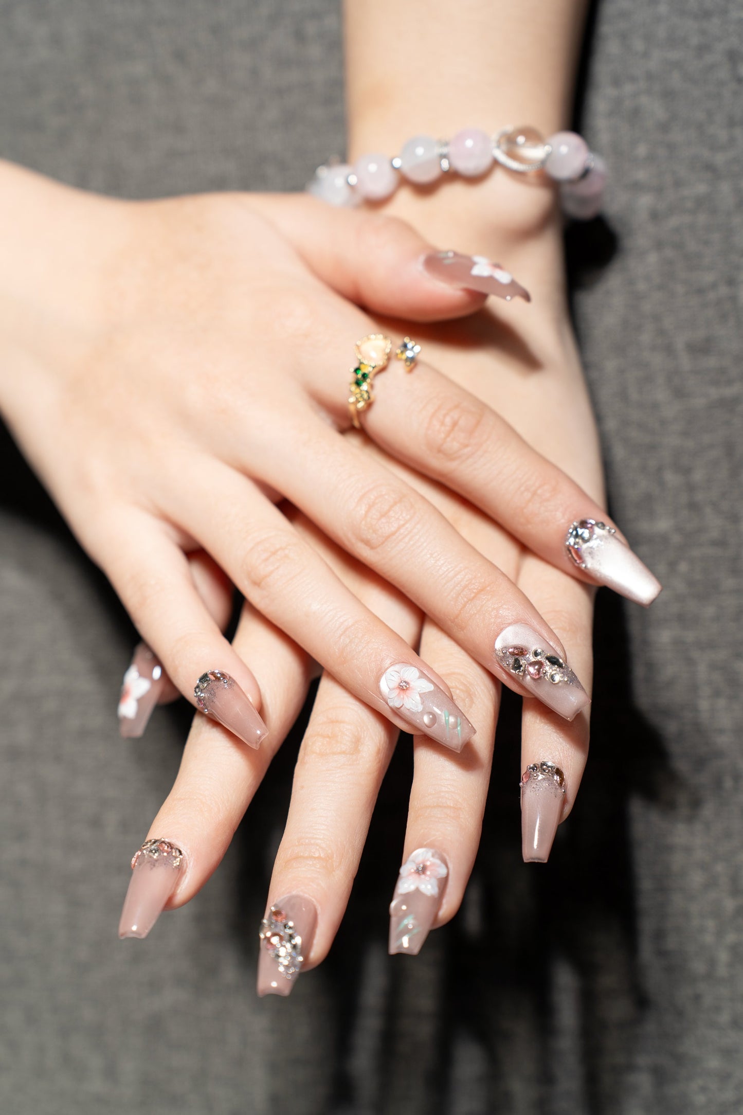 Dew & Blossom Press-On Nails-DIY Handmade Set-6