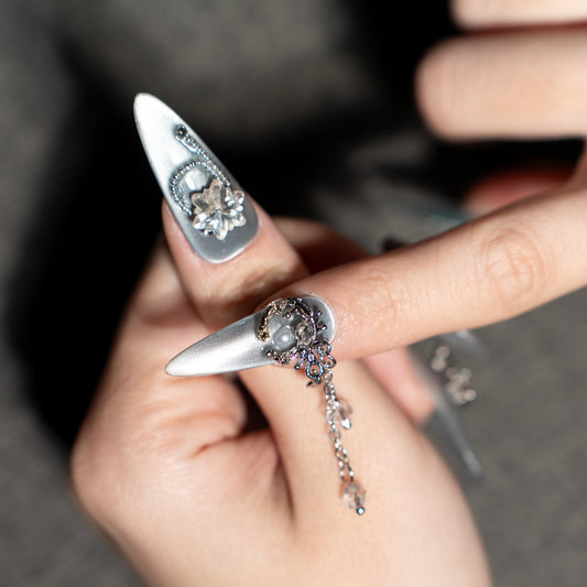 Frost_StarlightRenovanails Frost & Starlight –Glamnetic Press On Nails-2