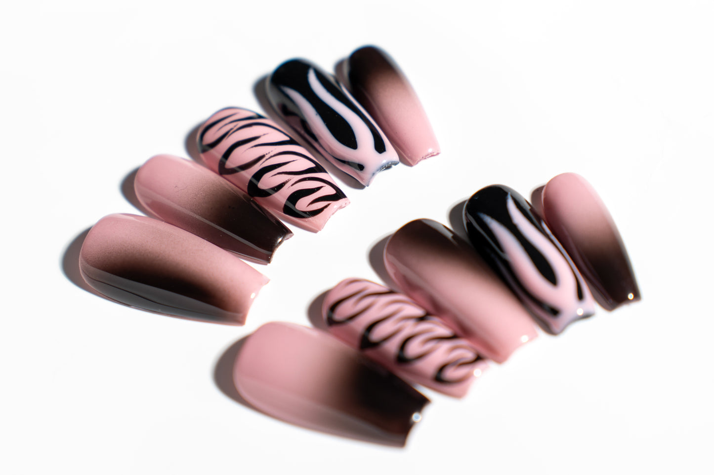 Renovanails Pink Savannah–Classy Press On Nails-4