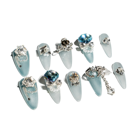 Frost_StarlightRenovanails Frost & Starlight –Glamnetic Press On Nails-1