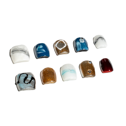 Renovanails Prismatic Glow–Iridescent Press-On Nails-1