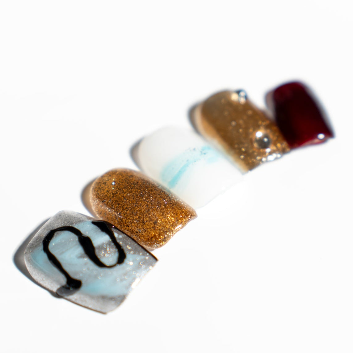 Renovanails Prismatic Glow–Iridescent Press-On Nails-3