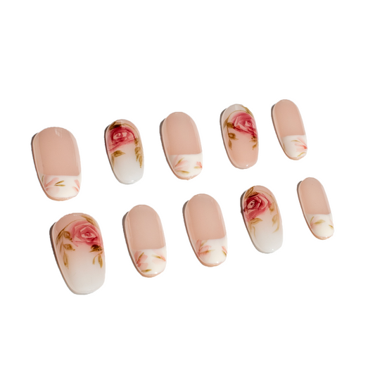 Renovanails Rose Dusk–Pink & Mauve Press-On Nails-1