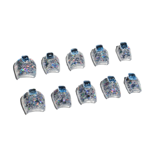 Renovanails Stardust Trails–Glitter Press-On Nails-2